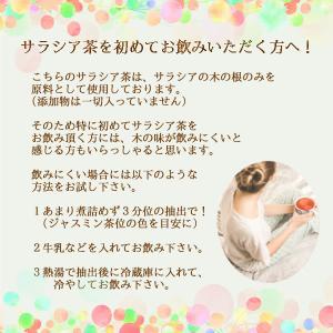 サラシアスリランカ茶 100ティーバッグ 送料...の詳細画像5