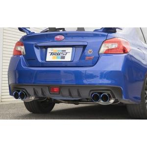 自動車関連業者直送限定 トラスト コンフォートスポーツ GT スラッシュ マフラー スバル WRX S4 VAG / WRX STI VAB VAG (10160711)｜venus-new-style