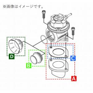 BLITZ ブローオフバルブ 初代 バネ、ガスケット付き ランエボ用