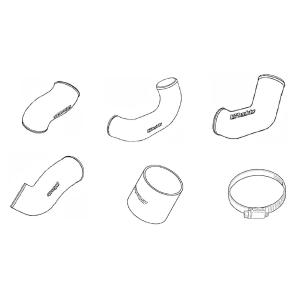 個人宅発送可能 TRUST トラスト GReddy アルミインテークパイプセット NISSAN スカ...