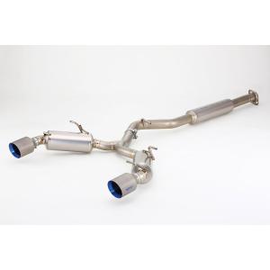 自動車関連業者直送限定 SARD GR86 3BA-ZN8 Ti-Z MUFFLER マフラー フルチタン 左右2本出し 6MT R3年10月〜 サード (23007)｜venus-new-style