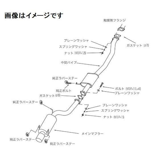 自動車関連業者直送限定 HKS ハイパワー409 マフラー NISSAN スカイライン GT-R E...