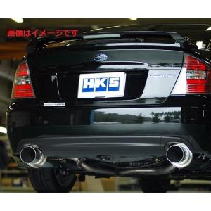 個人宅発送可能 HKS サイレントハイパワー マフラー SUBARU レガシィB4 BL5 EJ20 (TURBO) 【受注生産品】(31019-AF021)