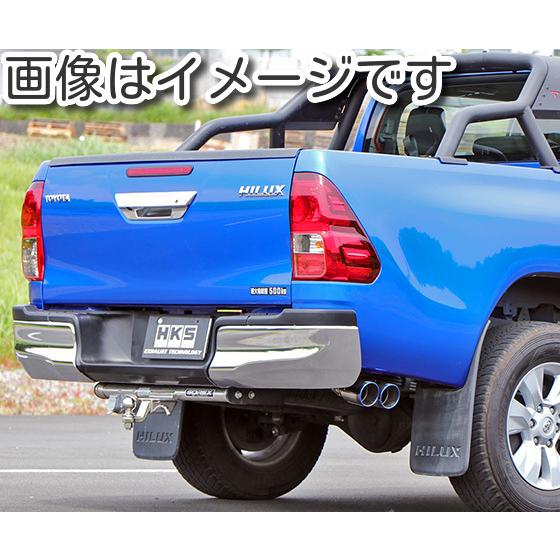 自動車関連業者直送限定 HKS リーガマックスプレミアム マフラー TOYOTA ハイラックス QD...