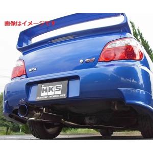 HKS スーパーターボマフラー スバル GDB インプレッサ WRX STI 年改A