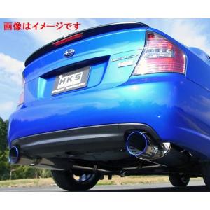 レガシィ BP5 HKS スーパーターボマフラー HKS スーパーターボマフラー エキゾースト マフラー スバル BP5