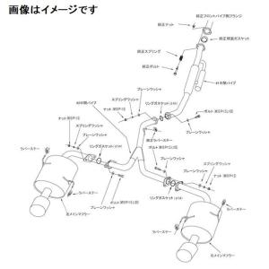 HKS（エッチケーエス） スーパーターボマフラー スバル BRG BR9