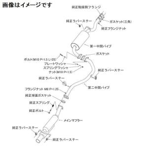 自動車関連業者直送限定 HKS サイレントハイパワー マフラー HONDA CR-Z DAA-ZF2 LEA-MF6 (32016-AH030)｜venus-new-style