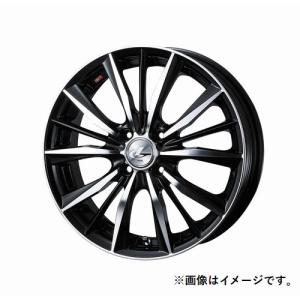 個人宅発送可能 ウエッズ Weds 15X4.5J +45 4穴 PCD100 BKMC ホイール 1本 LEONIS VX レオニス・ブイエックス (33235)｜venus-new-style