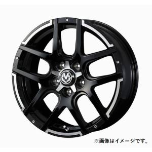 個人宅発送可能 ウエッズ Weds 17X7.0J +45 5穴 PCD114.3 BKP ホイール 1本 MUD VANCE 04 マッドヴァンス ゼロフォー (38930)｜venus-new-style