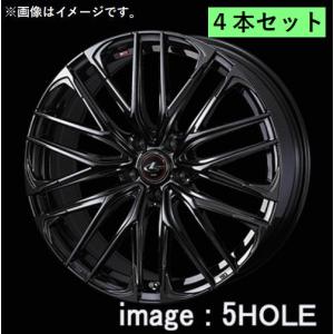【美品】レオニス エスケイ　LEONIS SK 18インチ/5穴/114.3 WEDS 18インチ 5穴 114.3/100 7J/8J LEONIS SK BMCMC ホイール