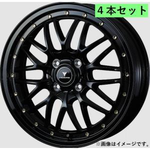 ウエッズ Weds 15X4.5J+45 PCD100 BLK ホイール 1本 WEDS（ウェッズ） 個人宅発送可能 ウエッズ 15X4.5J +45 4穴 PCD100