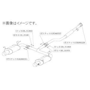 自動車関連業者直送限定 柿本 マフラー Kakimoto.R HONDA ホンダ オデッセイ RB2 K24A 4WD 5AT (HS367)