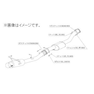 柿本改 自動車関連業者直送限定 柿本 マフラー HYPER FULLMEGA N1+Rev