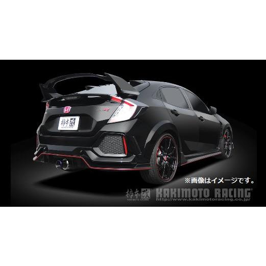 個人宅発送可能 柿本 マフラー GT1.0Z Racing HONDA ホンダ シビック FK8 K...