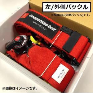 個人宅発送可能 HPI レーシングハーネス 4点式 レッド 赤 左 Racing Harness F...