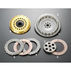 RB25 30AミッションOS技研ツインプレートクラッチ OS技研 ツインプレート クラッチ Rシリーズ R2C 用 オーバーホール用