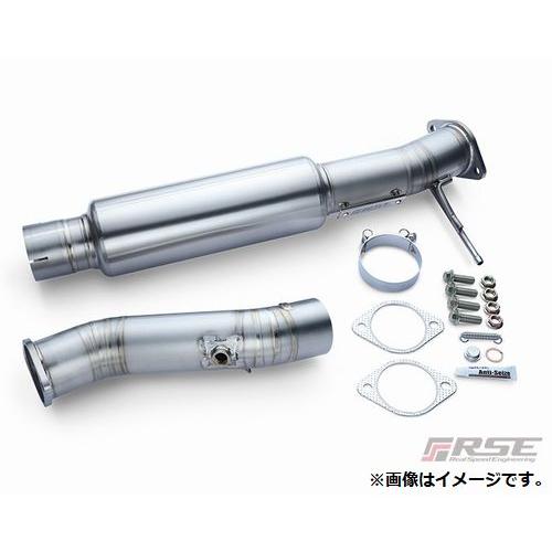 個人宅発送可能 リアルスピードエンジニアリング R.S.E フルチタン ミッドパイプ キット MAZ...