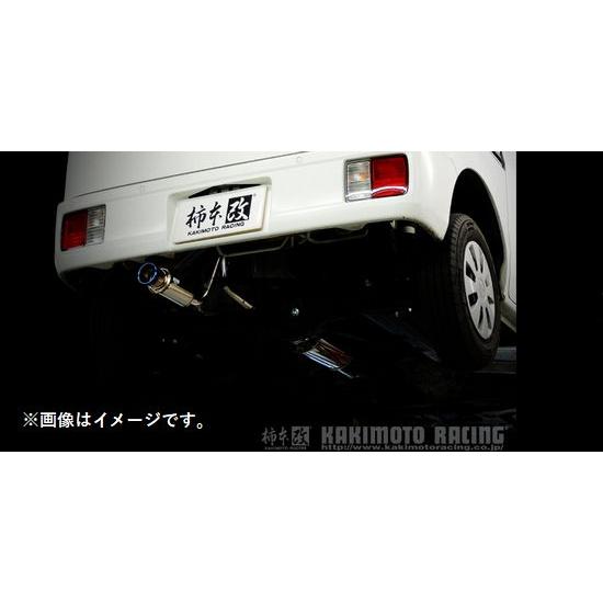 個人宅発送可能 柿本 マフラー GTbox 06&amp;S MAZDA マツダ スクラムバン DG17V ...