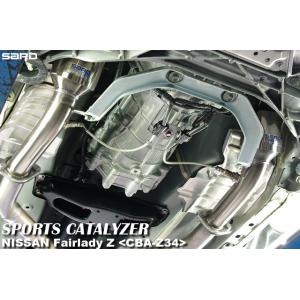 自動車関連業者直送限定 SARD サード スポーツキャタライザー NISSAN 日産 フェアレディZ Z34 VQ37VHR (89202)