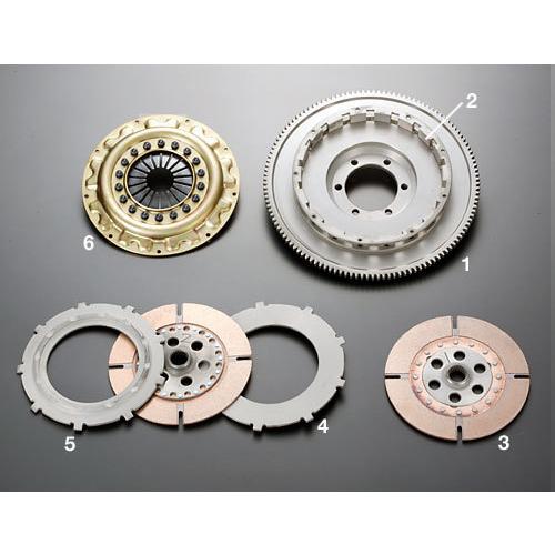 OS技研 ツインプレート クラッチ 多板式タイプ TSシリーズ TS2B MAZDA マツダ FD3...