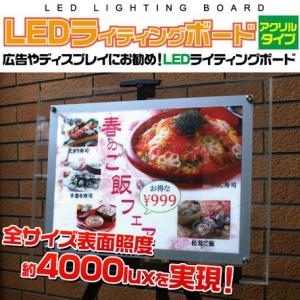 LEDライティングボード(アクリルタイプ　A4｜venusclub