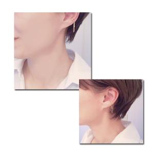 イヤーカフ イヤカフ アクセサリー k18 K...の詳細画像2