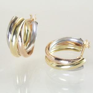 ピアス アクセサリー トリニティ k18 K1...の詳細画像2