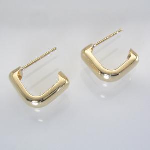 ピアス フープピアス アクセサリー 18金 k...の詳細画像2