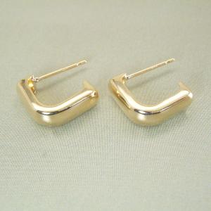 ピアス フープピアス アクセサリー 18金 k...の詳細画像3