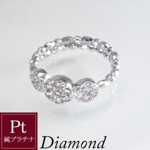 指輪 リング フリーサイズ 純プラチナ Pt999 天然 ダイヤモンド アクセサリー  2営業日前後の発送予定｜venusjewelry