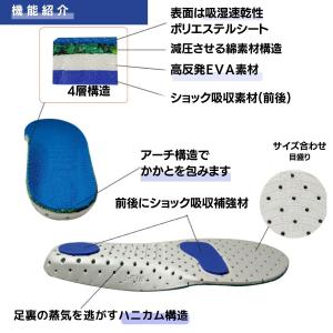 中敷き インソール 子供 疲れない 衝撃吸収 ...の詳細画像3