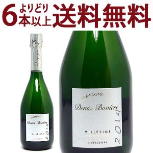 よりどり6本で送料無料 2014 シャンパン ブリュット ミレジム グラン クリュ 750ml ドニ ボヴィエール フランス 白泡 コク辛口 ^VABV3214^｜veritas