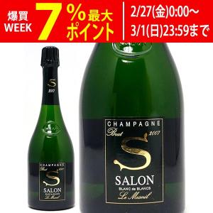 サロン・ブラン・ド・ブラン サロン (SALON) [2013]750ml オリジナル木