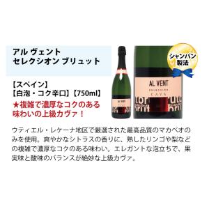 ワイン ワインセット すべて本格シャンパン製法...の詳細画像4