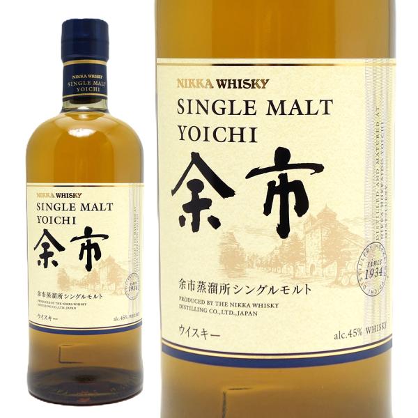 ニッカ シングルモルト 余市 45度 700ml ニッカウヰスキー ウイスキー 大人気 ^YANWY...