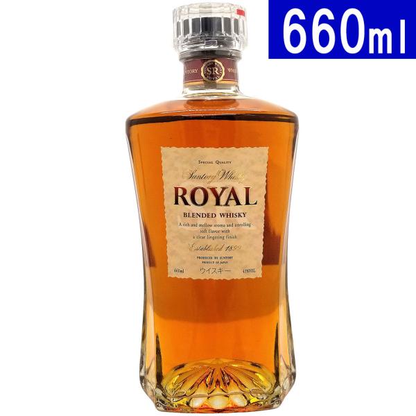 サントリー ウイスキー ローヤル スリムボトル 43度 660ml ウイスキー 大人気 ^YASTR...