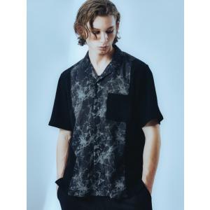 5351 POUR LES HOMMES シャツ 「25S/S」アズレージョプリント 長袖