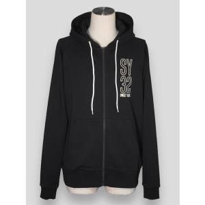 ZIPフーディー BASIC ZIP HOODIE ( col.variation) BLACK S...