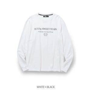 30%OFF 長袖Tシャツ ホワイト SANS SERIF LOGO L/S TEE WHITE S...