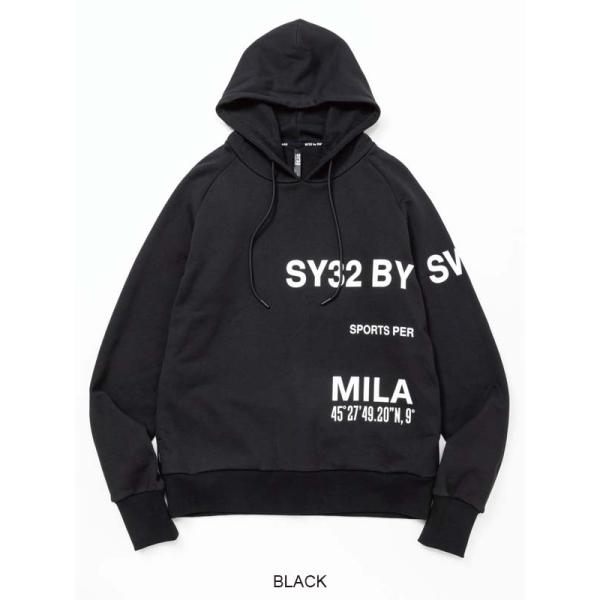 30%OFF POフーディー SEPARATE GRAPHIC P/O HOODIE BLACK S...