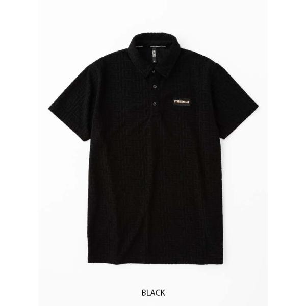 30%OFF ポロシャツ JACQUARD PILE POLO SHIRTS BLACK SY32 ...