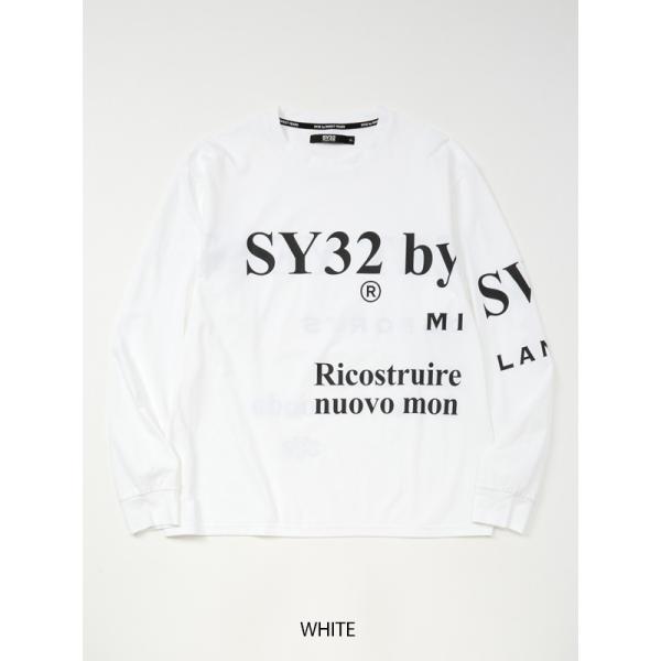 10%OFF 長袖Tシャツ ホワイト NEW SEPARATE GRAPHIC L/S TEE WH...