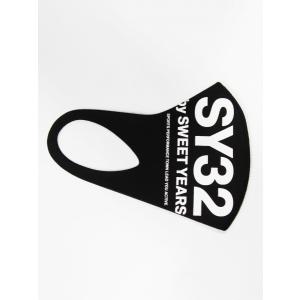 「VERTICAL LOGO MASK-11300E」BLACK  / SY32 by SWEET YEARS/エ�