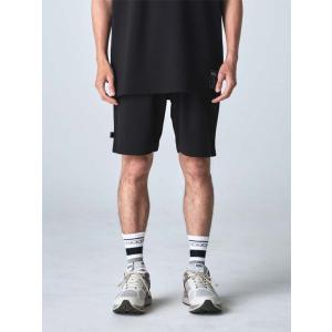 ショートパンツ NASHIJI 32WAPPEN SHORT PANTS BLACK SY32 by SWEET YEARS エスワイサーティトゥバイスウィートイヤーズ