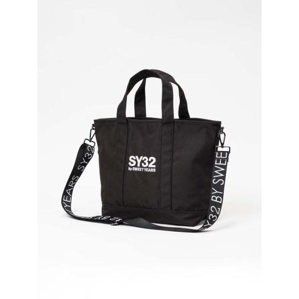 ショルダーベルトトートバッグ SHOULDER BELT TOTE BAG BLACK SY32 b...