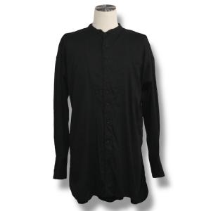 シャツ flat sholder shirts cottomsath with loose thre...