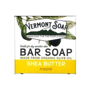 VERMONT SOAP オーガニック 石鹸 せっけん 石けん 洗顔 固形 トラベルサイズ シアバターバーカラーボックス 21g｜vermontsoapjapan-y