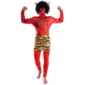 VeroMan メンズ 鬼 オニ 節分 コスプレ ハロウィン パーティー