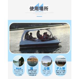 VeroMan 足漕ぎボート 水上自転車 水上...の詳細画像5